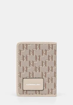 Karl Lagerfeld portofel culoarea bej, A1W32071 imagine