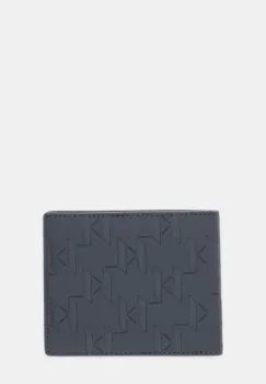 Karl Lagerfeld portofel culoarea gri, A4M32051 imagine