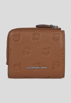 Karl Lagerfeld portofel culoarea maro, A3W32007 imagine