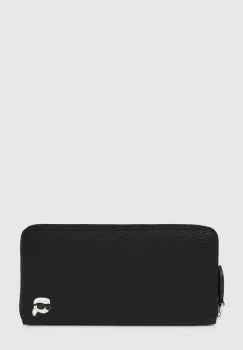 Karl Lagerfeld portofel culoarea negru, A4W32002 imagine