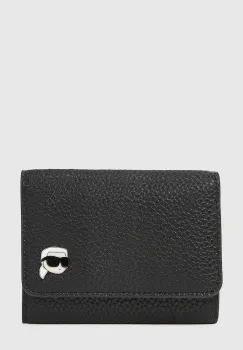Karl Lagerfeld portofel culoarea negru, A4W32003 imagine
