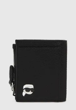 Karl Lagerfeld portofel culoarea negru, A4W32005 imagine
