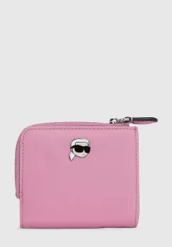 Karl Lagerfeld portofel culoarea roz, A4W32012 imagine