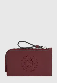 Karl Lagerfeld portofel de piele culoarea bordo, A4W32024 imagine