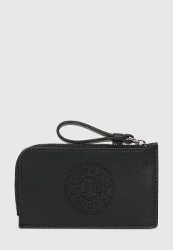 Karl Lagerfeld portofel de piele culoarea negru, A4W32024 imagine