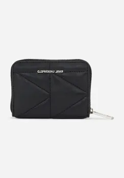 Karl Lagerfeld portofel de piele femei, culoarea negru, A1W32064 imagine