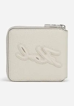 Karl Lagerfeld portofel femei, culoarea bej, A1W32054 imagine