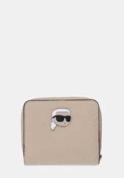 Karl Lagerfeld portofel femei, culoarea bej, A1W32126 imagine