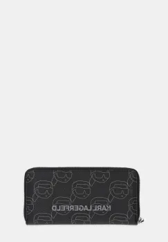 Karl Lagerfeld portofel femei, culoarea negru, A1W32044 imagine