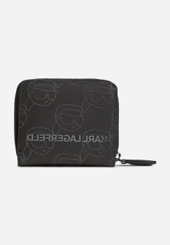 Karl Lagerfeld portofel femei, culoarea negru, A2W32018 imagine