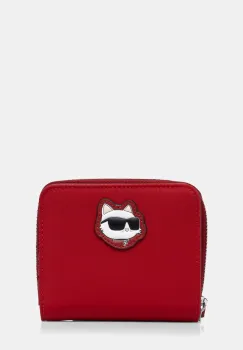 Karl Lagerfeld portofel femei, culoarea rosu, A1W32043 imagine