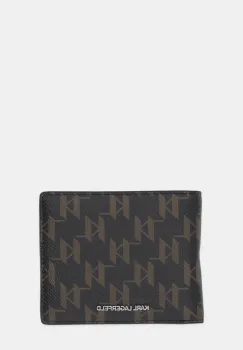 Karl Lagerfeld portofel K/MONOGRAM culoarea maro, B1M32055 imagine