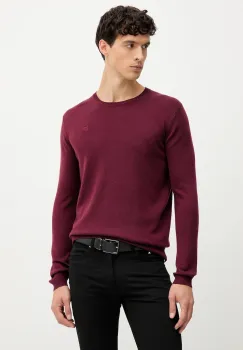 Karl Lagerfeld pulover de lana culoarea bordo, light, 554399.655000 imagine