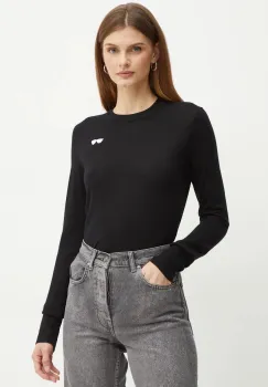 Karl Lagerfeld pulover de lana femei, culoarea negru, light, 246W2011 imagine