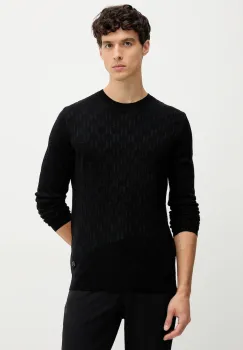 Karl Lagerfeld pulover din amestec de lana culoarea negru, 554302.655018 imagine