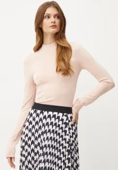 Karl Lagerfeld pulover femei, culoarea roz, light imagine