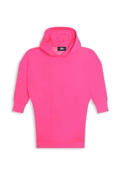 Karl Lagerfeld rochie fete culoarea violet, midi, oversize imagine