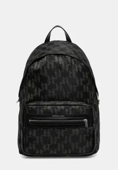 Karl Lagerfeld rucsac culoarea negru, mare, cu imprimeu, A4M30199 imagine