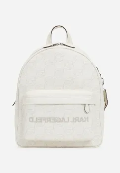 Karl Lagerfeld rucsac femei, culoarea alb, mare, modelator, A1W30133 imagine