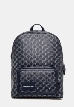 Karl Lagerfeld rucsac femei, culoarea albastru marin, mare, modelator, A1W30188 imagine