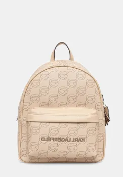 Karl Lagerfeld rucsac femei, culoarea bej, mare, modelator, A1W30133 imagine