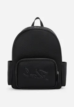 Karl Lagerfeld rucsac femei, culoarea negru, mare, neted, A2W30124 imagine