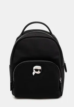 Karl Lagerfeld rucsac femei, culoarea negru, mic, modelator, A1W30132 imagine
