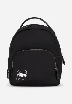 Karl Lagerfeld rucsac femei, culoarea negru, mic, neted, A2W30180 imagine
