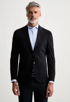 Karl Lagerfeld sacou cu un singur rand de nasturi pentru barbati cu vascoza imagine
