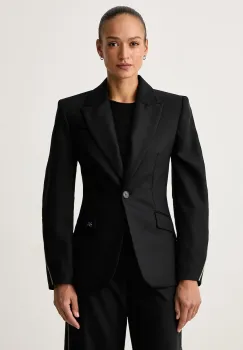 Karl Lagerfeld  sacou cu un singur rand de nasturi pentru femei cu acetat imagine