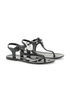 Karl Lagerfeld sandale copii culoarea negru, Z30370 imagine