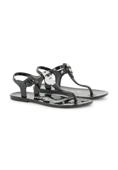 Karl Lagerfeld sandale copii culoarea negru, Z30370 imagine