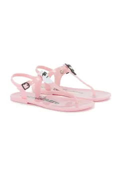Karl Lagerfeld sandale copii culoarea roz, Z30370 imagine