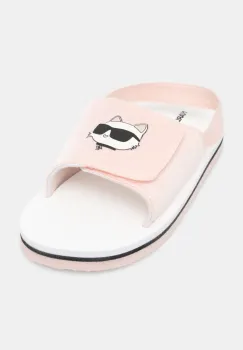 Karl Lagerfeld sandale copii culoarea roz, Z30384 imagine