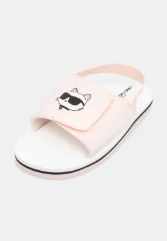 Karl Lagerfeld sandale copii culoarea roz, Z30384 imagine