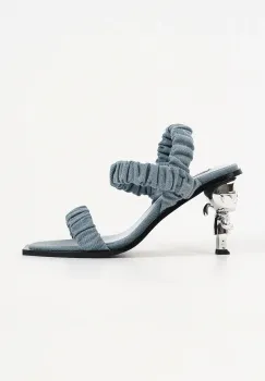 Karl Lagerfeld sandale cu toc de dama Karl Nft Heel imagine