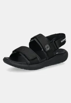 Karl Lagerfeld sandale din piele pentru copii culoarea negru, Z30382 imagine