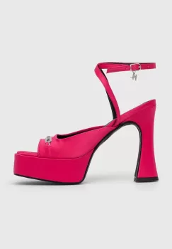Karl Lagerfeld sandale LAZULA culoarea roz, KL33905 imagine