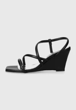 Karl Lagerfeld sandale RIALTO culoarea negru, KL34405 imagine