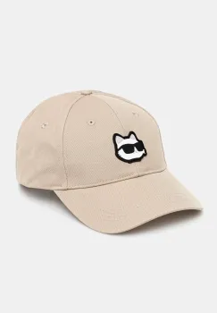 Karl Lagerfeld sapca culoarea bej, cu imprimeu, A1W33183 imagine