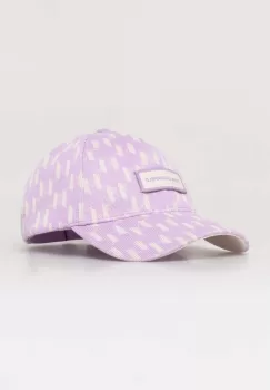 Karl Lagerfeld sapca culoarea violet, modelator imagine