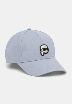 Karl Lagerfeld sapca de baseball din bumbac cu imprimeu, A2W33059 imagine