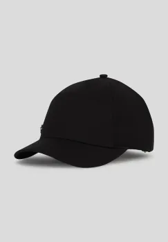 Karl Lagerfeld sapca de baseball din bumbac culoarea negru, cu imprimeu, A3W33056 imagine