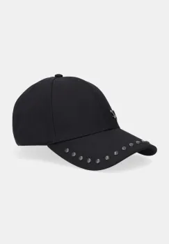Karl Lagerfeld sapca de baseball din bumbac K/SIGNATURE culoarea negru, B1W33012 imagine