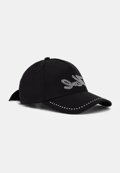 Karl Lagerfeld sapca pentru femei din bumbac K/SIGNATURE imagine