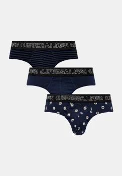 Karl Lagerfeld slip 3-pack barbati, culoarea negru, A1M47043 imagine