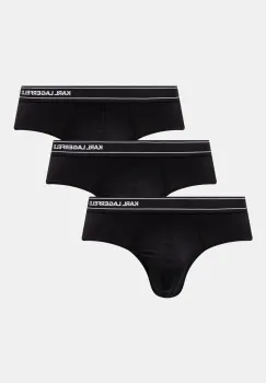 Karl Lagerfeld slip 3-pack barbati, culoarea negru, A1M47085 imagine