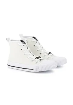 Karl Lagerfeld tenisi copii culoarea alb, Z30585 imagine