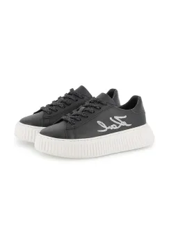 Karl Lagerfeld tenisi copii culoarea negru, Z30978 imagine