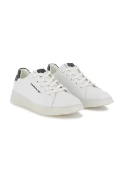 Karl Lagerfeld tenisi din piele copii culoarea alb, Z30990 imagine